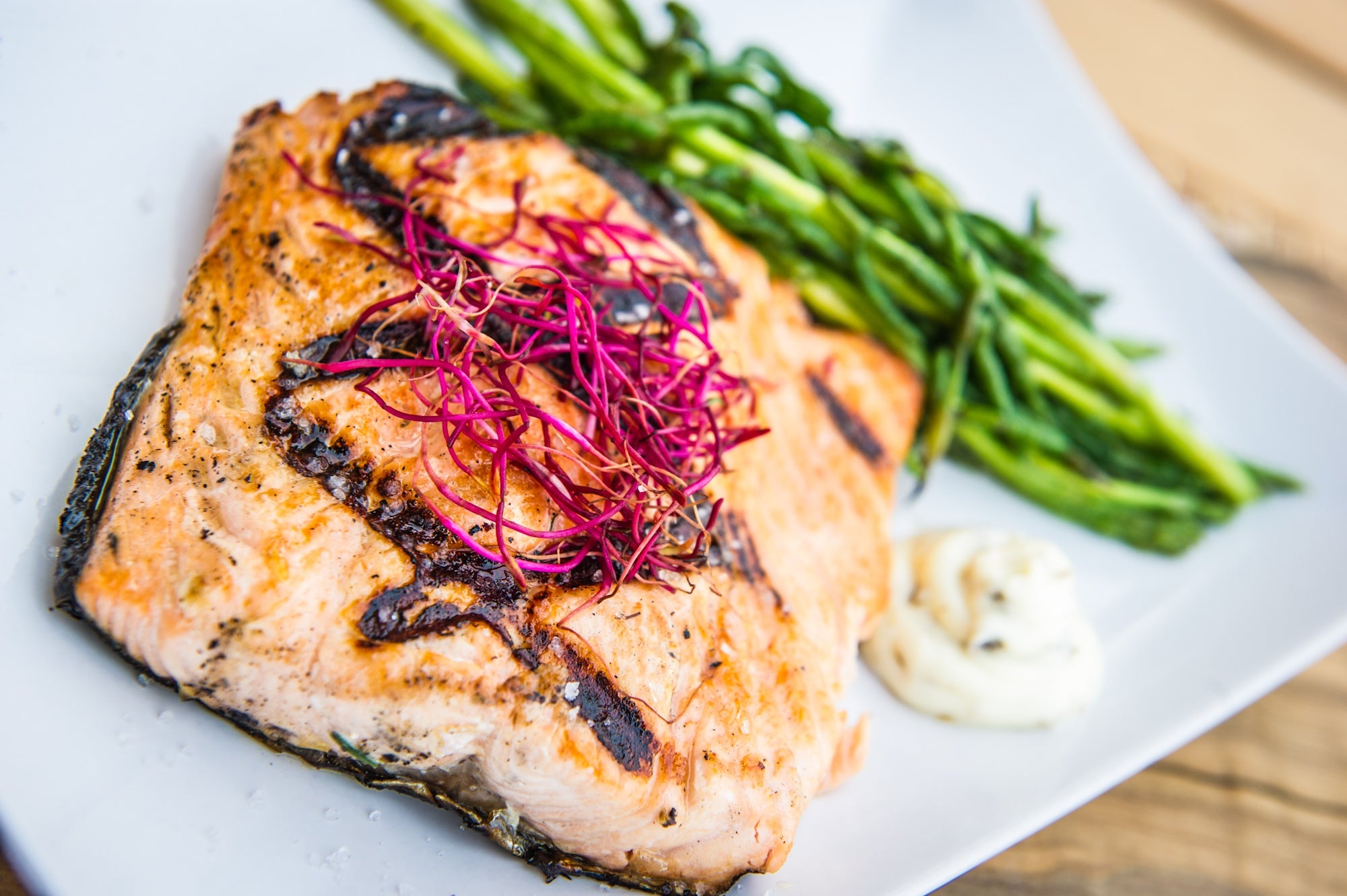 Salmone grigliato