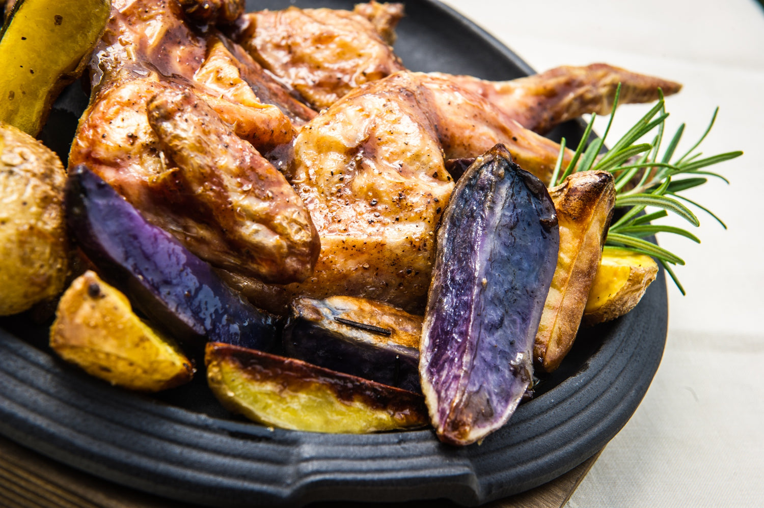 Galletto-e-patate-viola