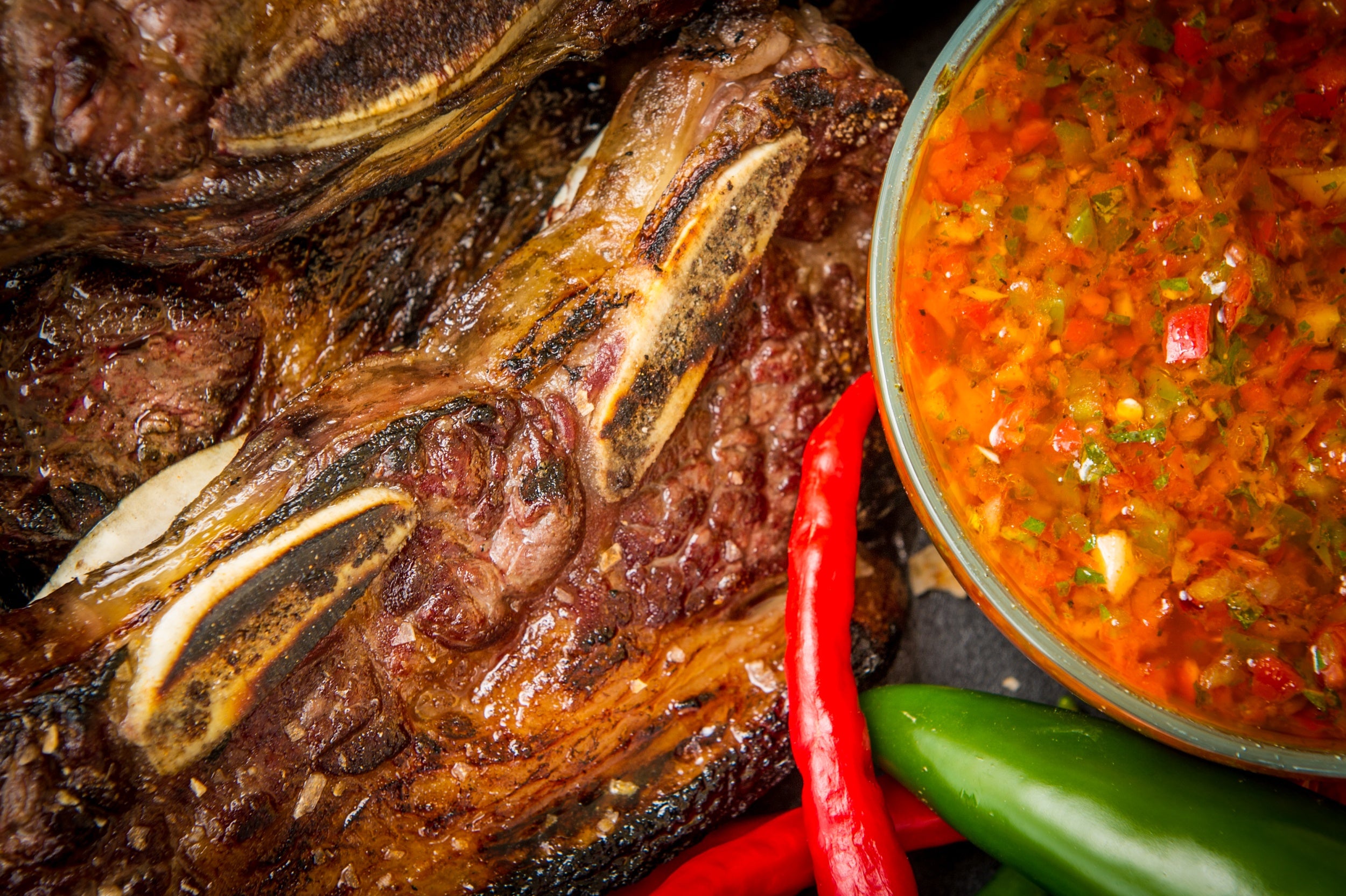 Asado-e-Chimichurri