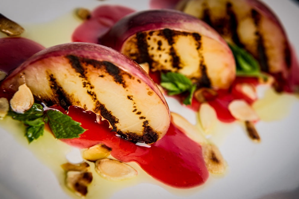 Pesca noce grigliata