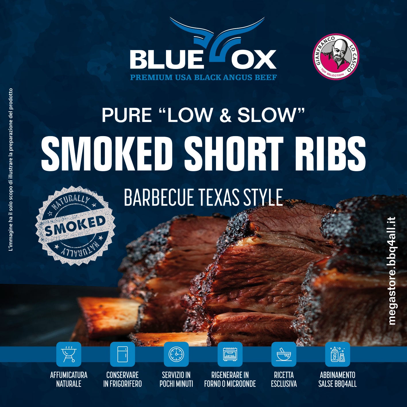 Smoked Short Ribs Blue Ox Prime