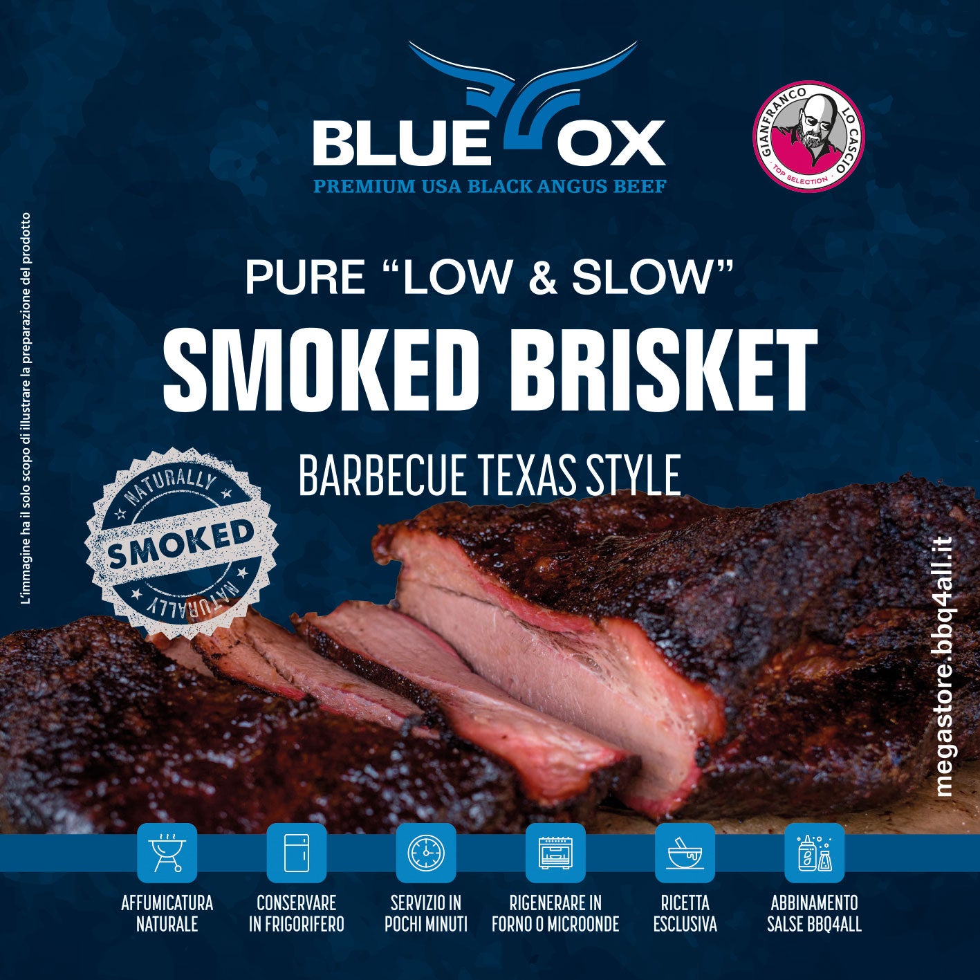 Texas Brisket Blue Ox Prime