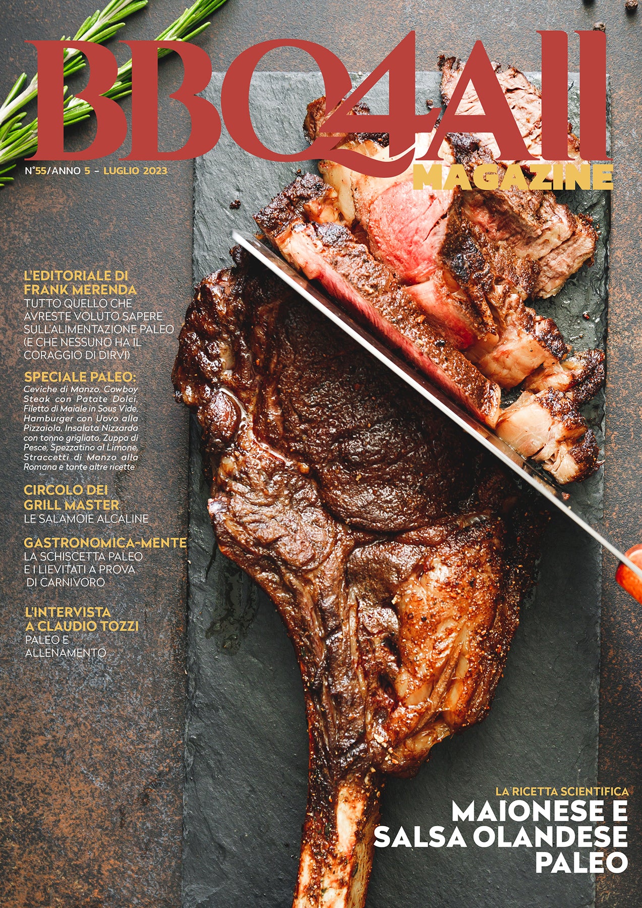 BBQ4All Magazine n. 55: Luglio 2023