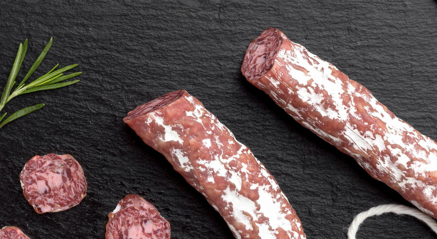 Wagyu Salami 100% Japanese Wagyu A5 - BBQ4All Smoked Premium Charcuterie