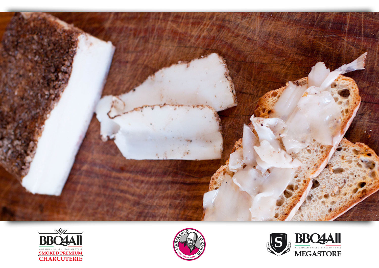 Lardo Wagyu 100% Japanese Wagyu A5 - BBQ4All Smoked Premium Charcuterie