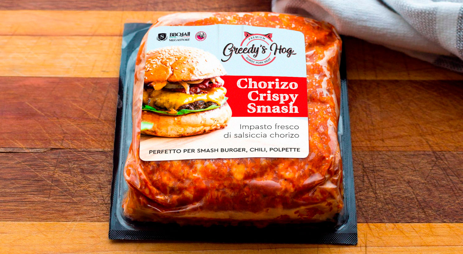 Chorizo Crispy Smash