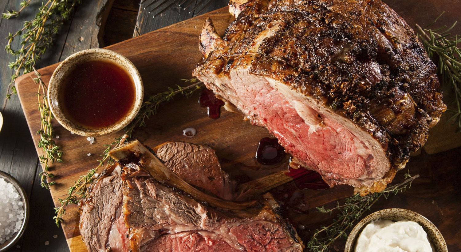 RANCH PRIME RIB ROAST BLUE OX SMOKED