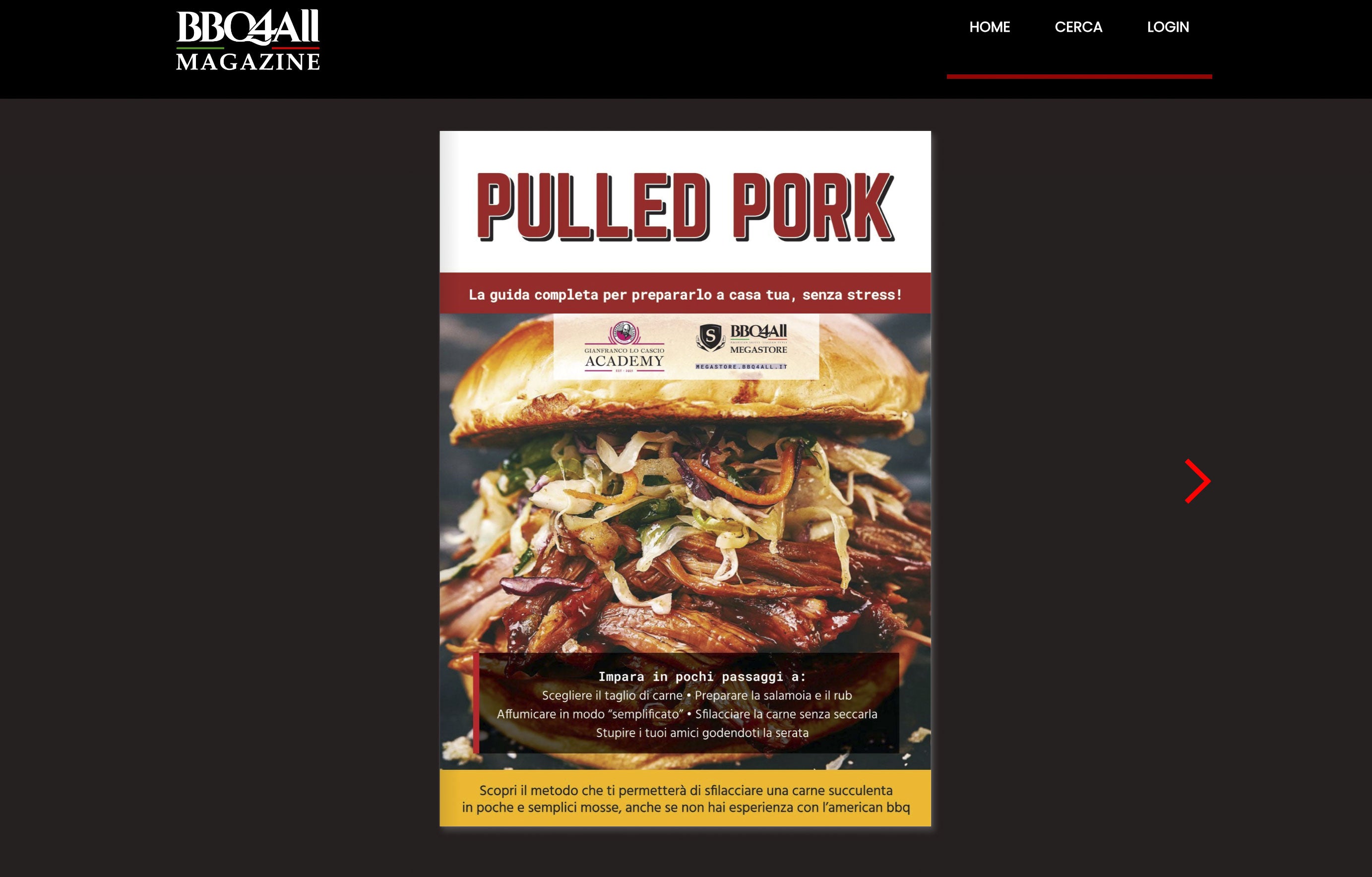 Guida digitale BBQ4All - Come si fa il Pulled pork