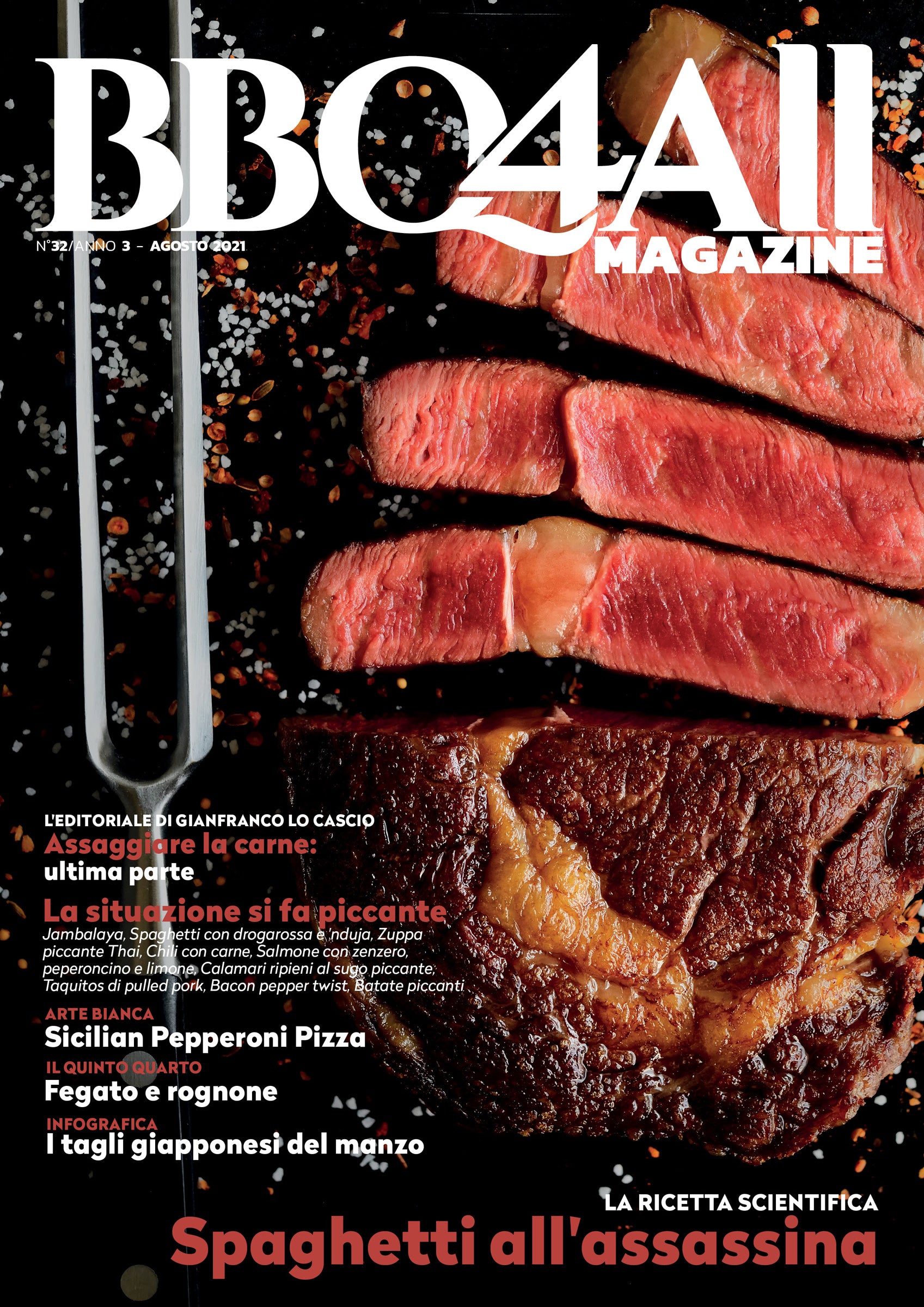 BBQ4All Magazine n. 32: Agosto 2021