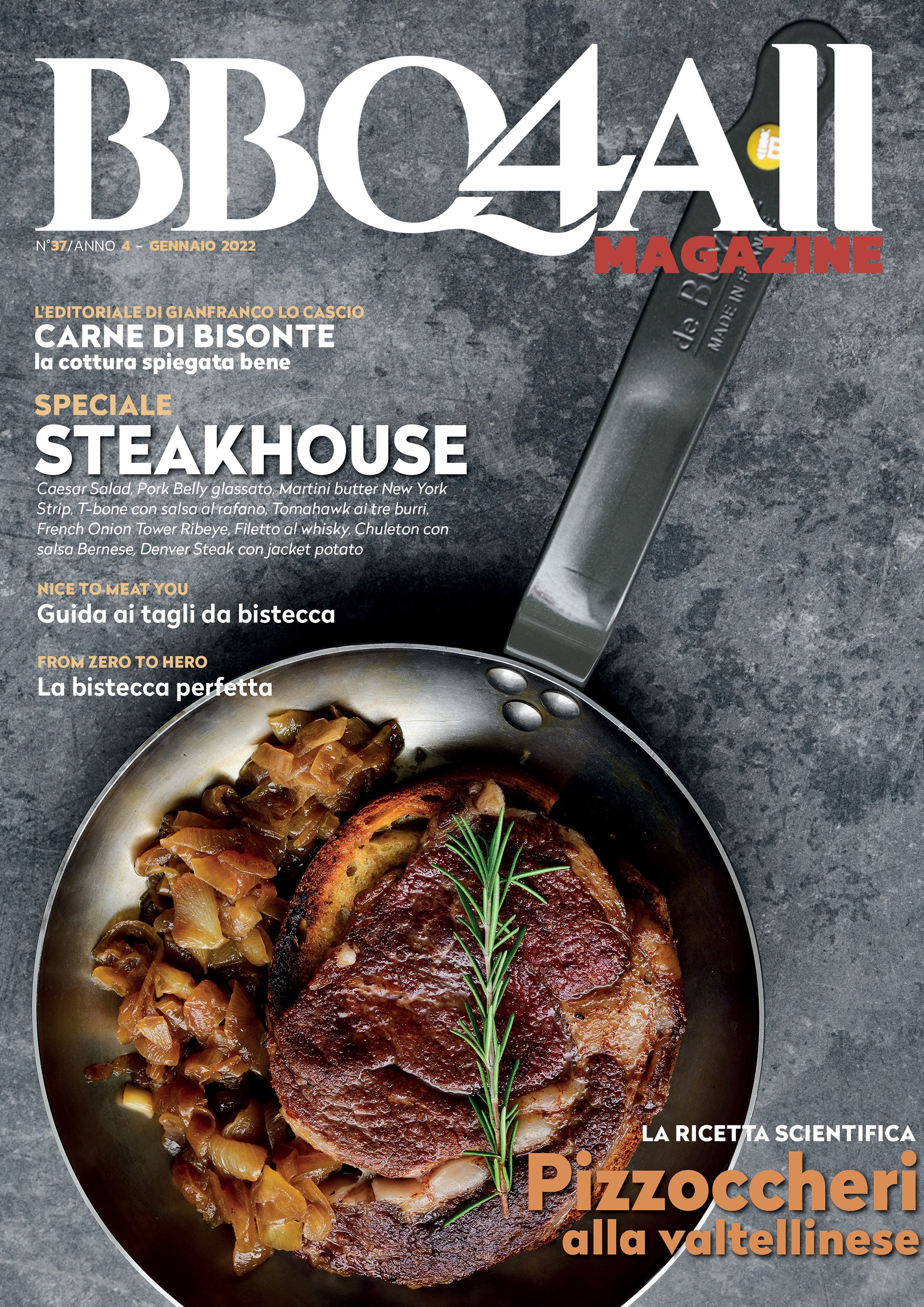 BBQ4All Magazine n. 37: Gennaio 2022