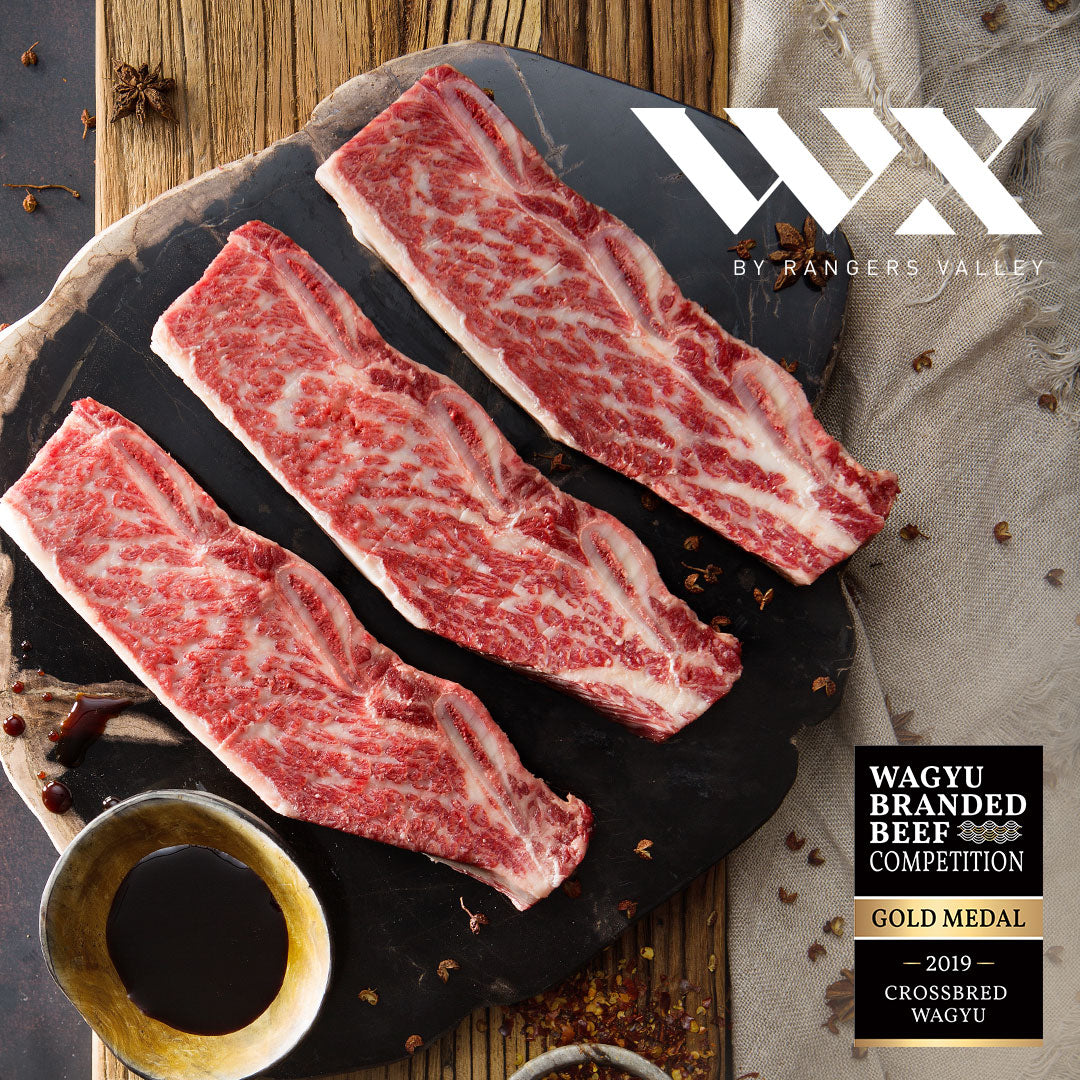 Beef Ribs Chuck Aus Wx5 Rangers Valley Wagyu F1 Crossbred