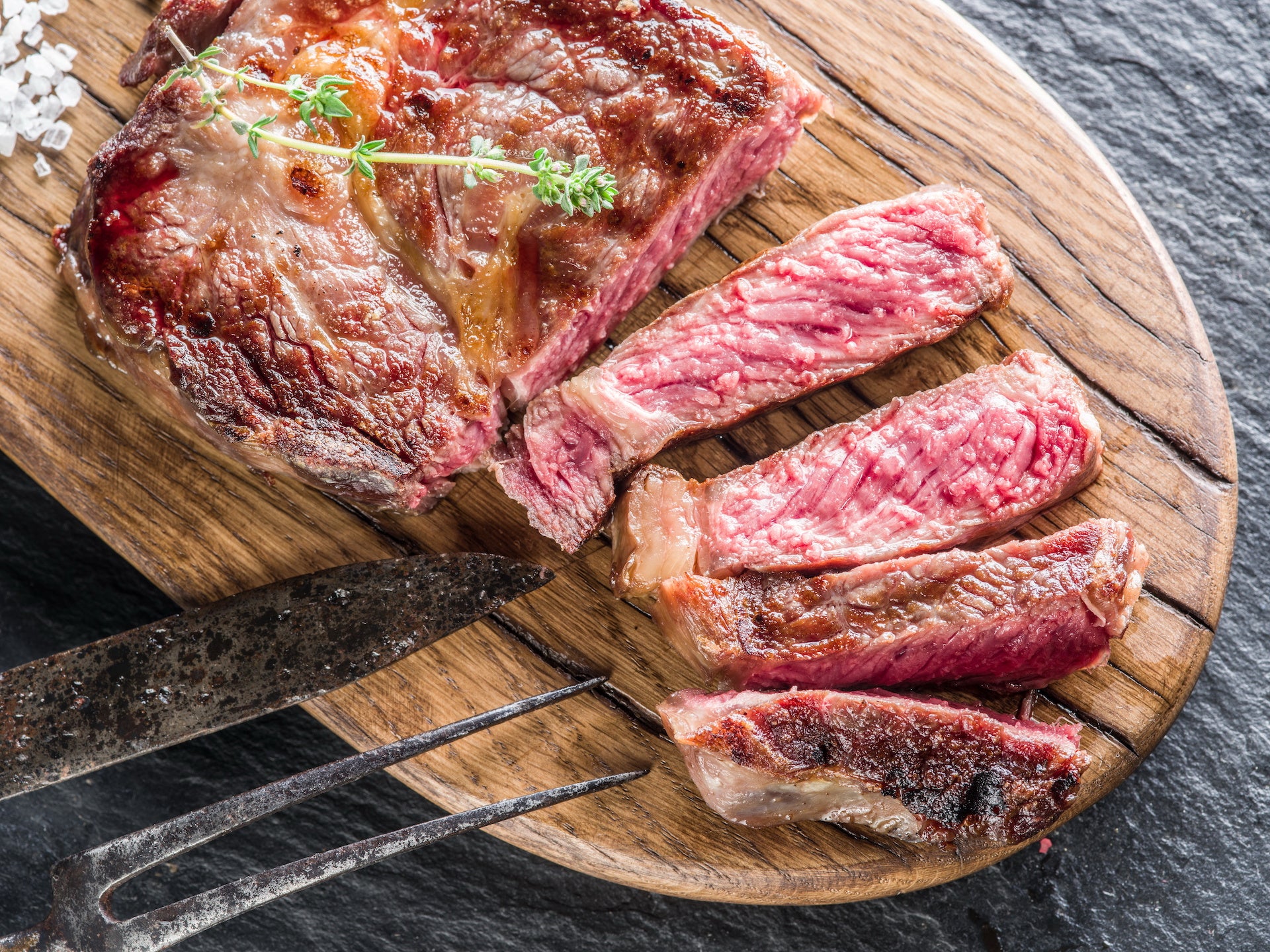 Ribeye Steak AUS Crimson Crest 3+ Wagyu F1 Crossbred