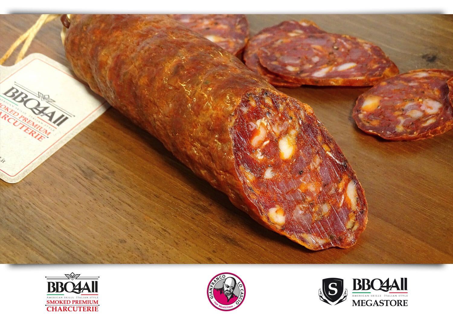 Chorizo de Cerdo - BBQ4All Smoked Premium Charcuterie