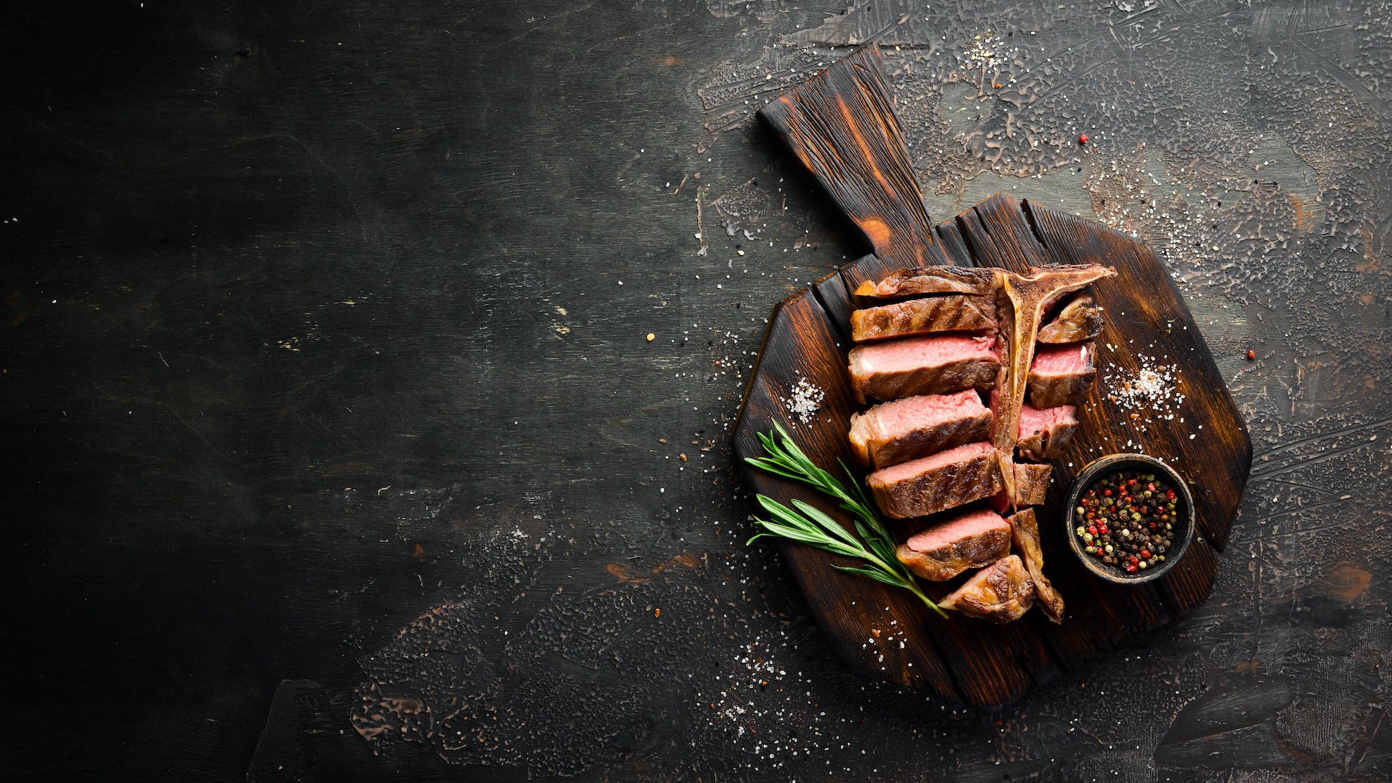 T-Bone Steak USA Blue OX Choice Black Angus