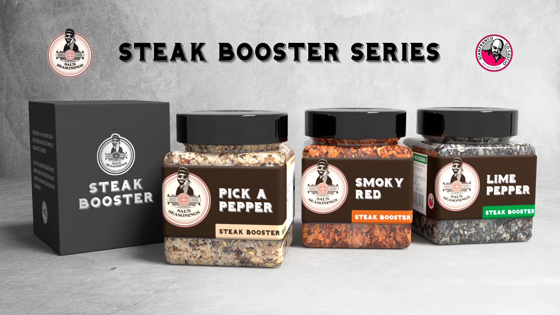 Sal's Seasoning Smoky Red - Steak Boosters 75g