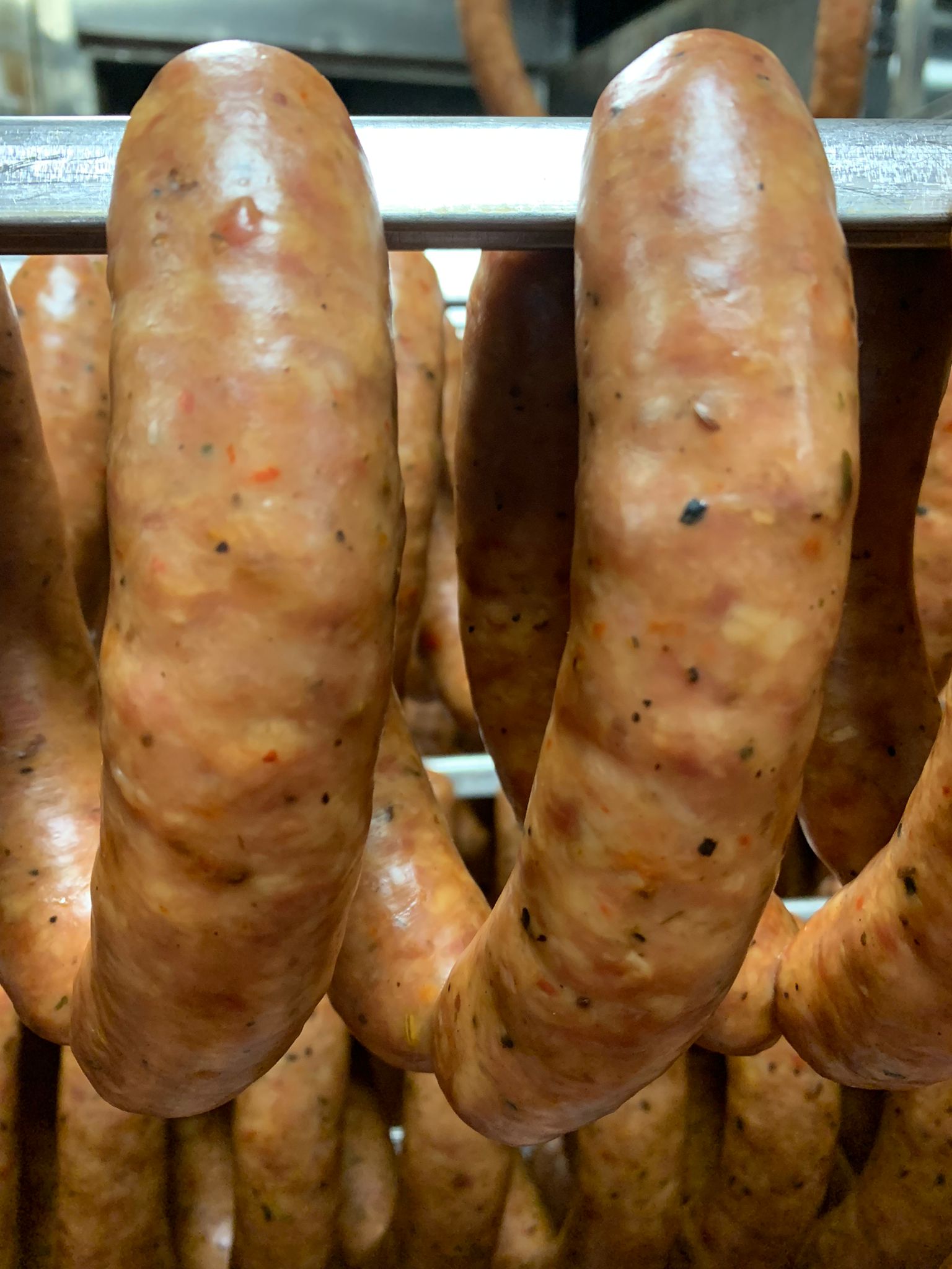 Smoked chipotle Brats Greedy's Hog 3X