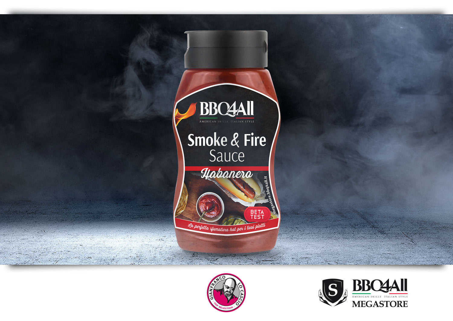 BBQ4All Smoke & Fire Sauce - Habanero
