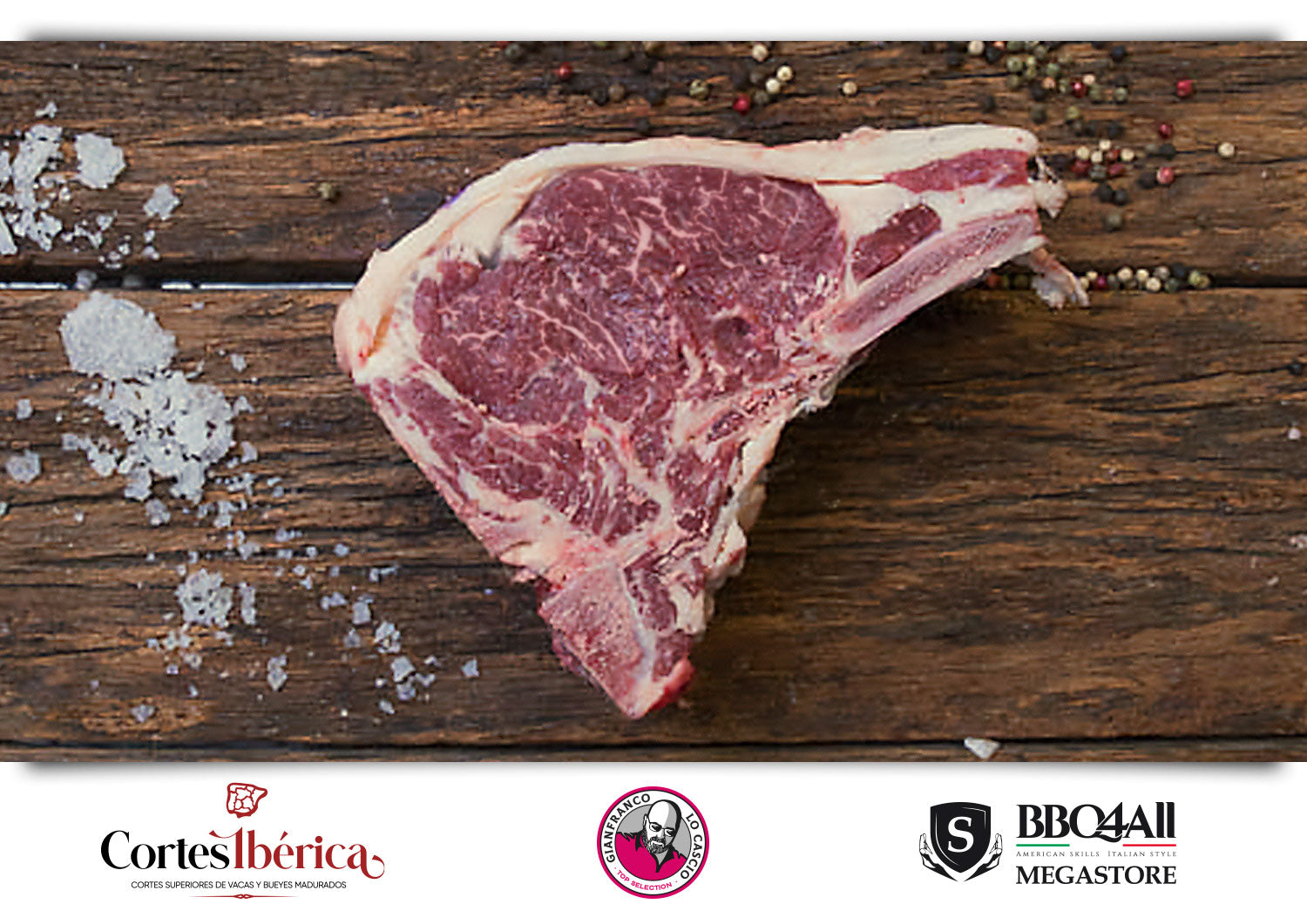 Bife De Costilla España Buey Cortes Iberica