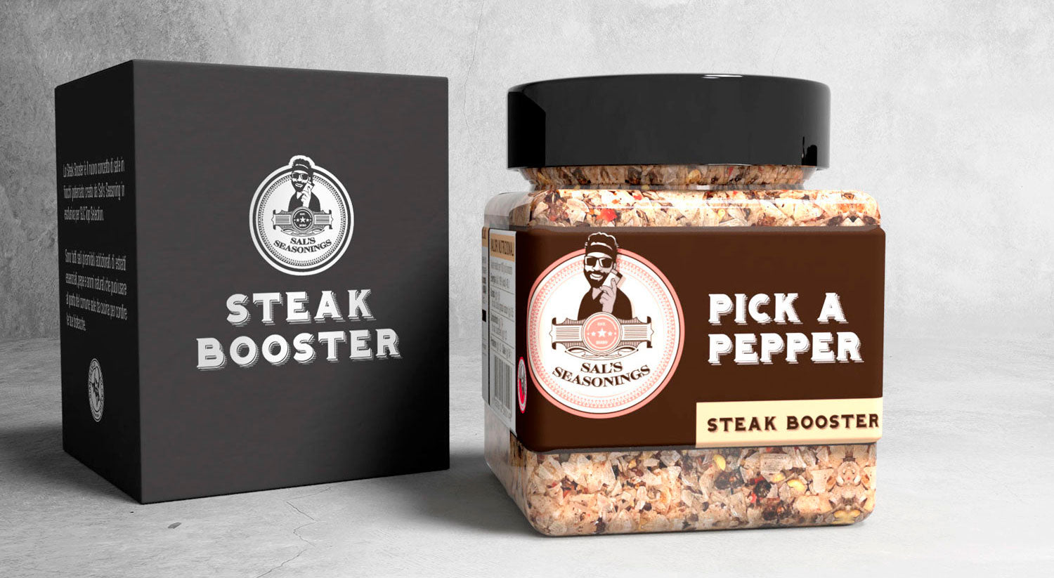Sal's Seasoning Pick a Pepper - Steak Boosters 75g