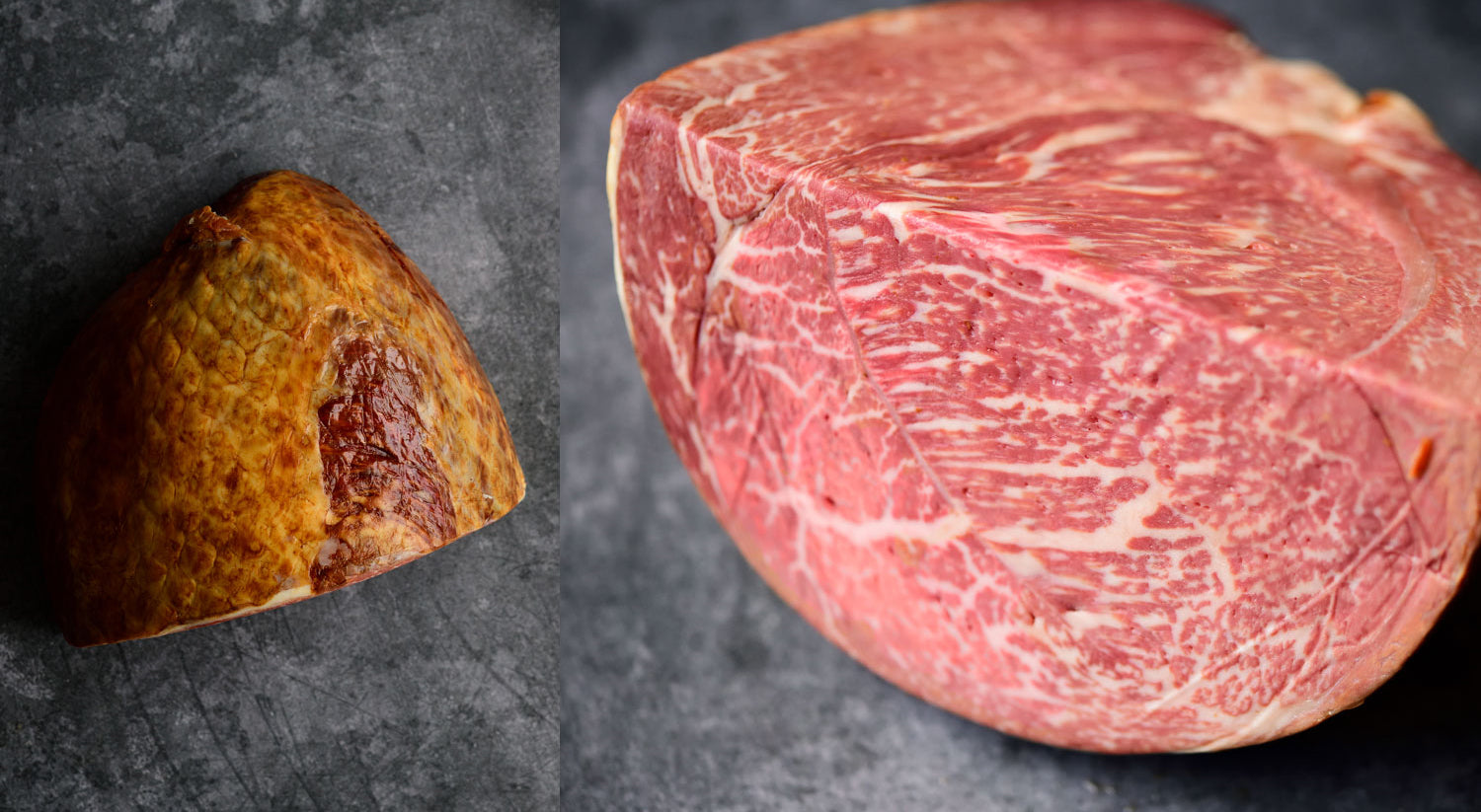 Shimofuri Smoked Japanese Wagyu Ham - BBQ4All Smoked Premium Charcuterie