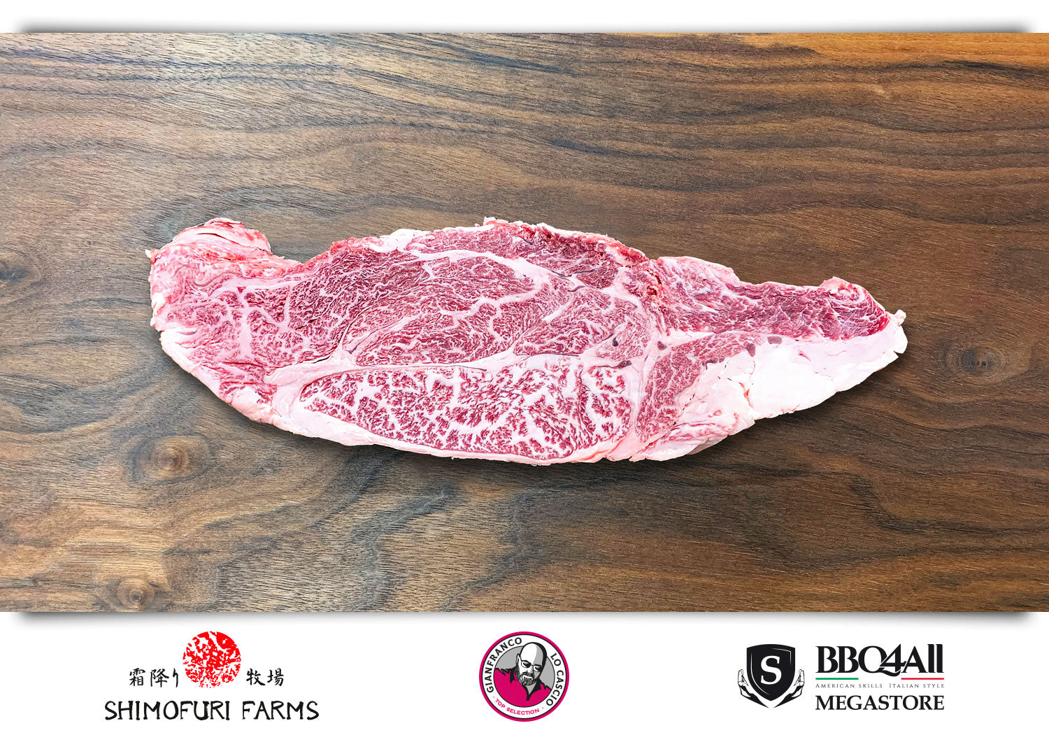 Kata Rosu Japan Shimofuri Farms Wagyu Japanese Black