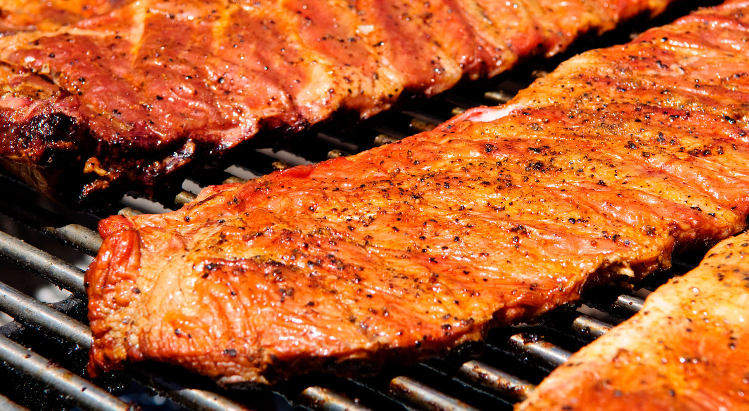 Smoked Duroc St. Louis spare Ribs (cotte)