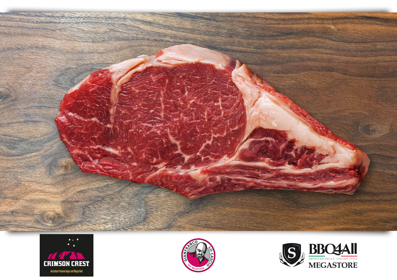 La Cowboy Steak è la vera bistecca. Carne pregiata e marezzata di Black Angus. Un must have nelle tue grigliate. Scoprila sul Megastore di BBQ4ALL