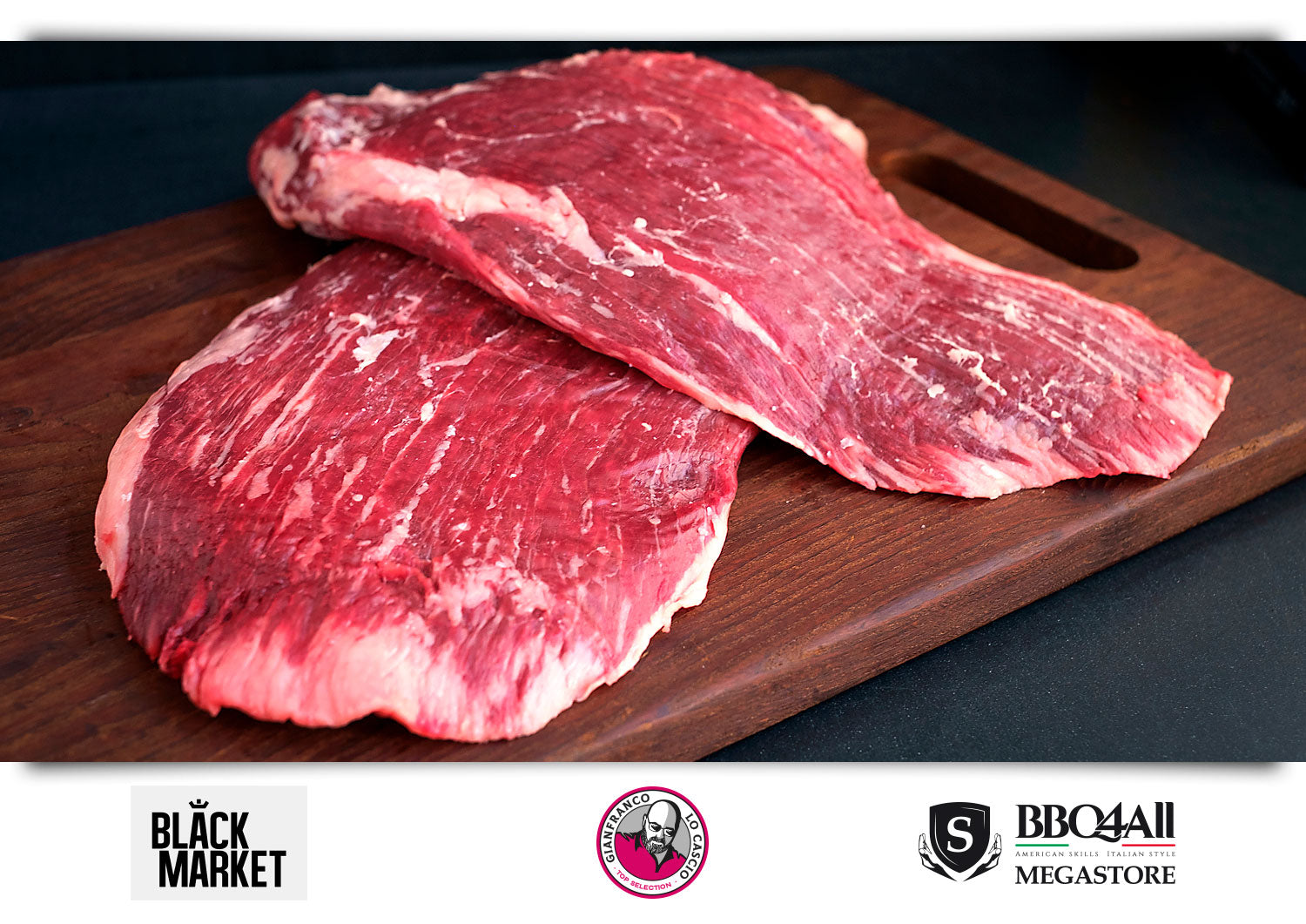 Flank Steak AUS Black Market 5+ Rangers Valley Black Angus