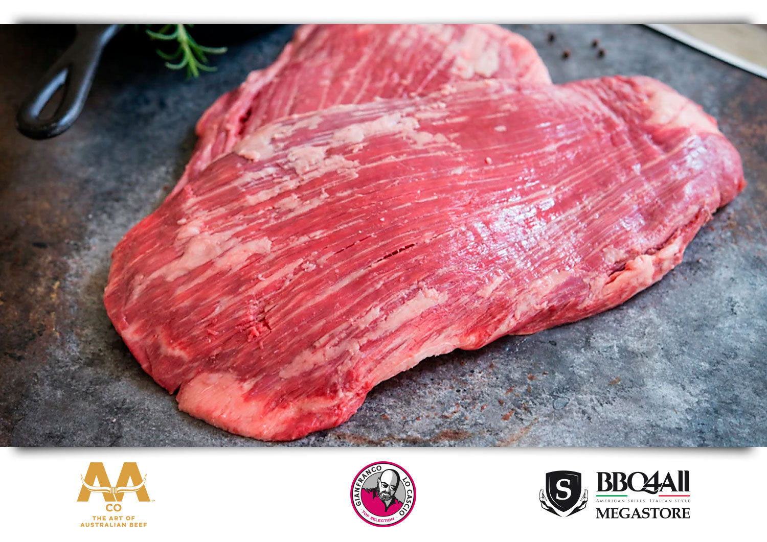 Flank Steak AUS AACO 8+ Wagyu F1 Crossbreed