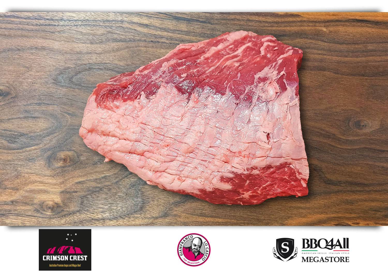 Flap Meat Steak AUS Crimson Crest 3+ Black Angus