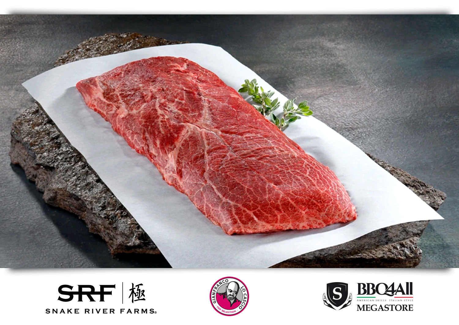 Flat Iron Steak Usa Snake River Farm 9+ Wagyu