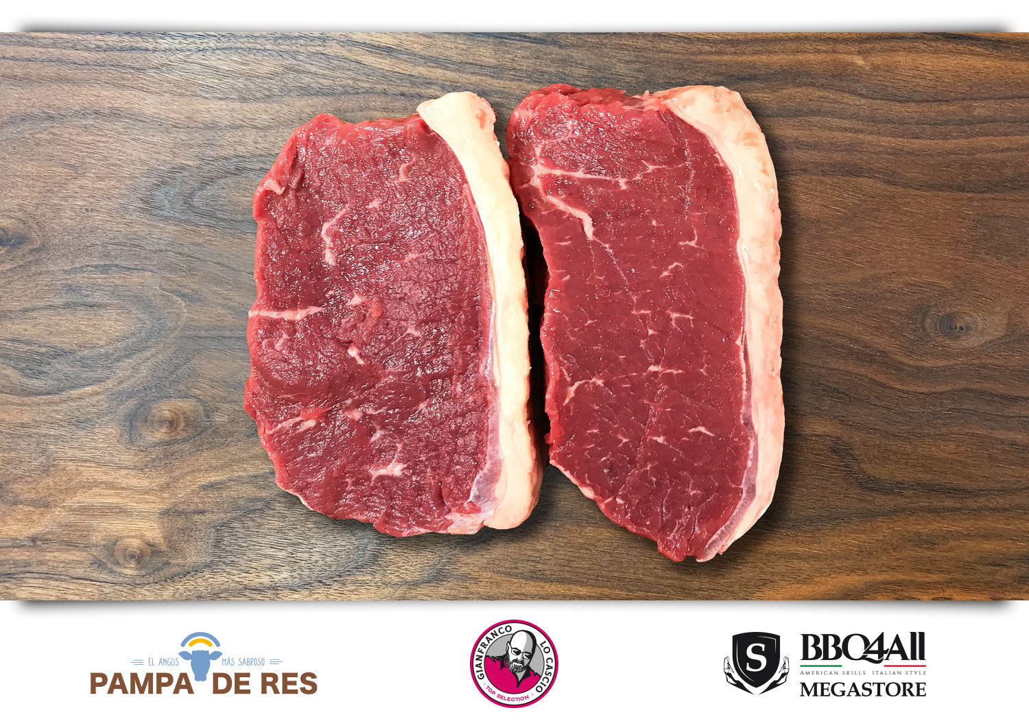 Bife Angosto (New York Strip) ARG Pampas Grassfed - Riserva BBQ4All Spring Pasture