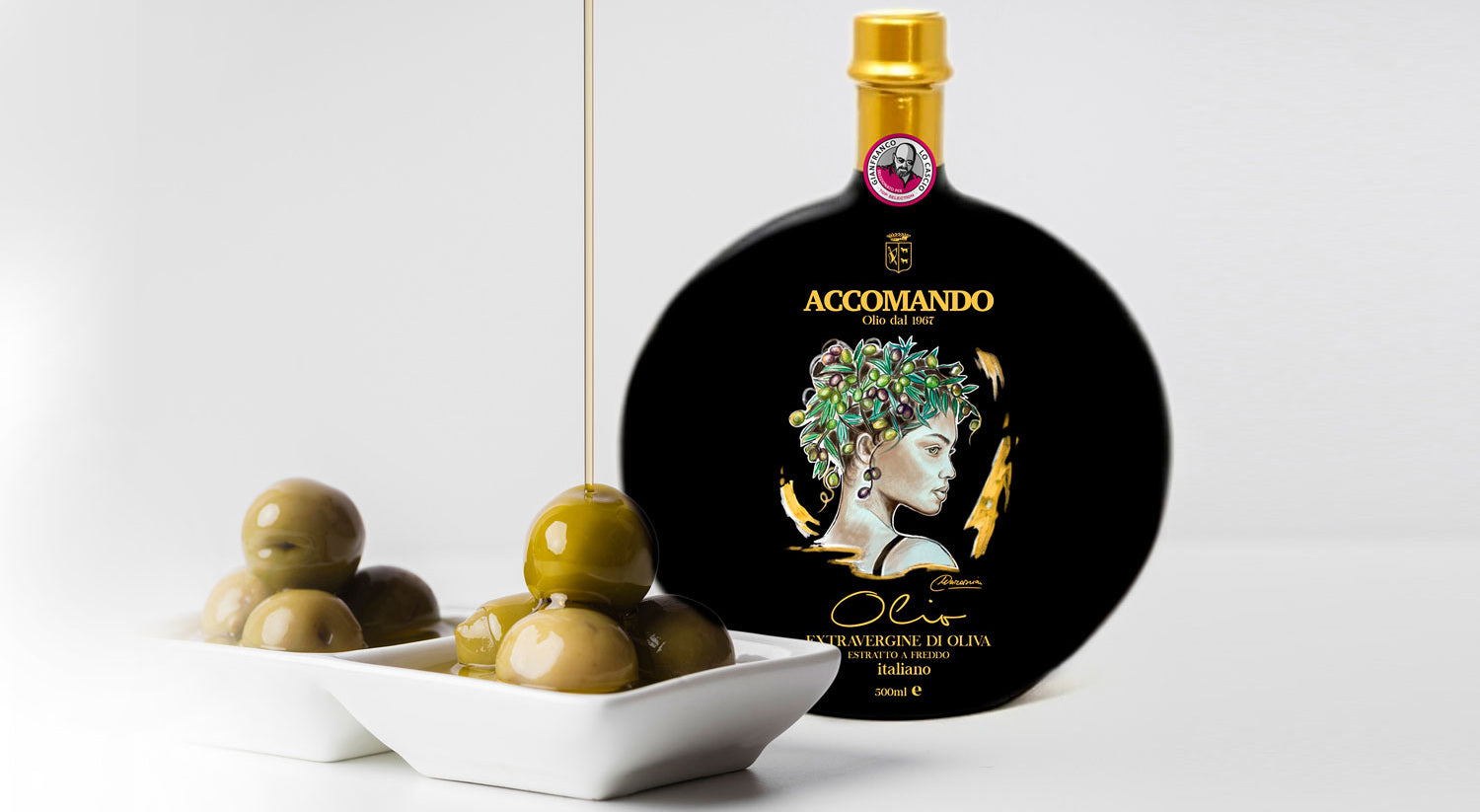 Olio Extra Vergine d'Oliva Sicilia - Riserva GLC Top Selection Campagna Olio 2023/24