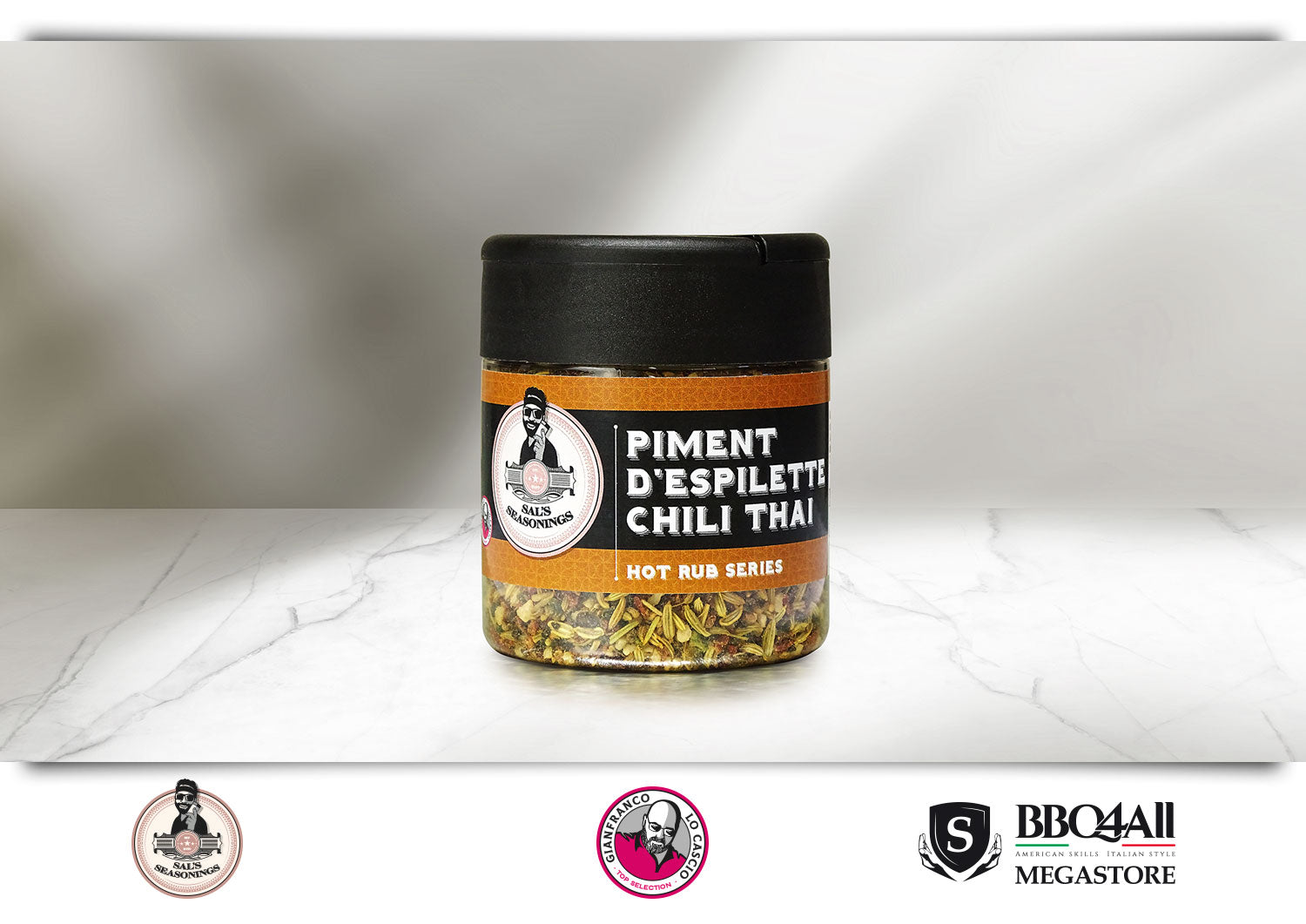 Sal's Seasoning - Thai Rub Piment d'Espilette Chili rub - 120g