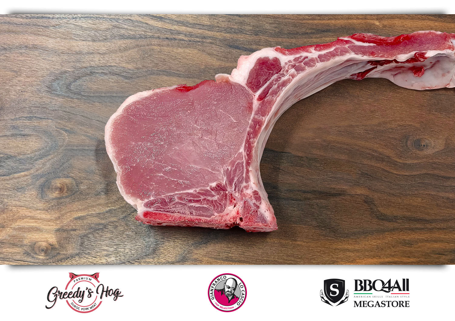 Pork Tomahawk Greedy's Hog Maiale Duroc
