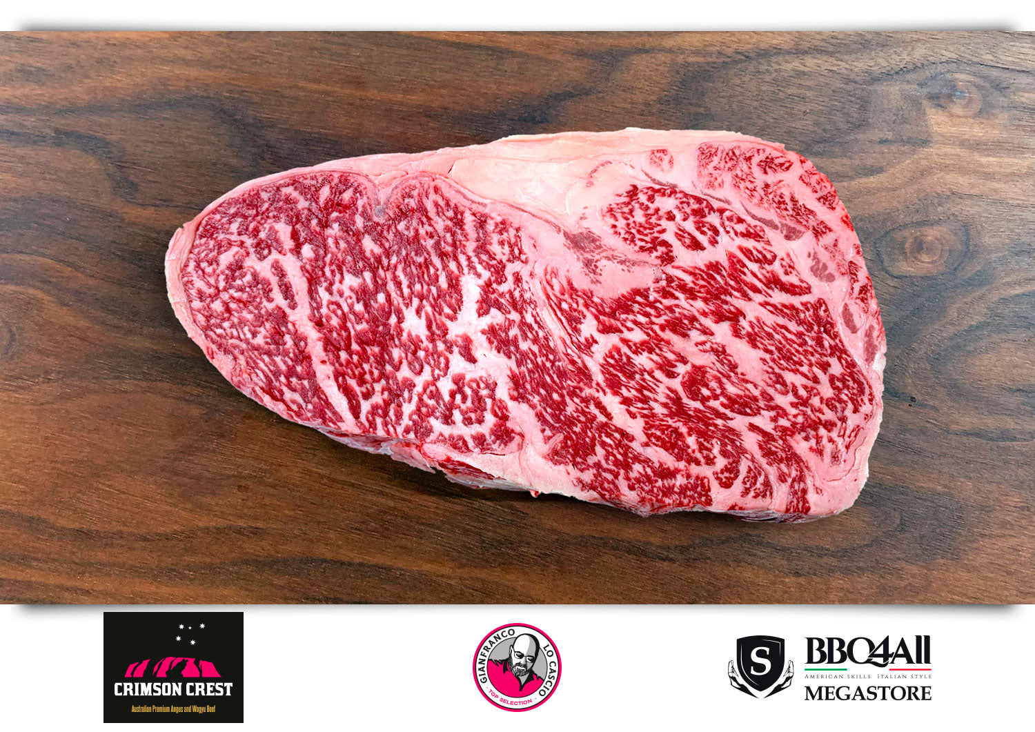 Ribeye Steak AUS Crimson Crest 7+ Wagyu F1 Crossbred