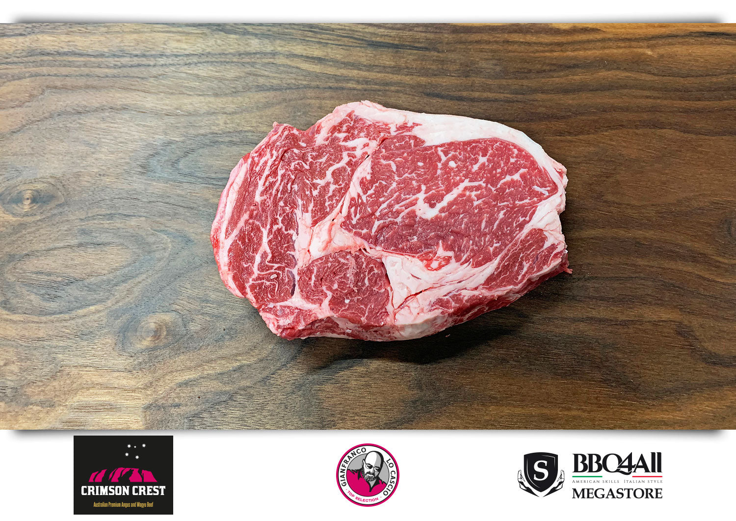 Ribeye Steak AUS CRIMSON CREST 3+ Black Angus