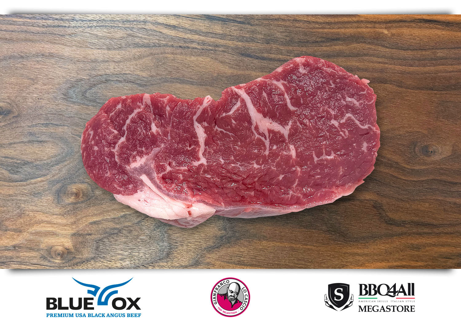 Ribeye Fillet Barrel Steak Usa Blue Ox Prime Black Angus