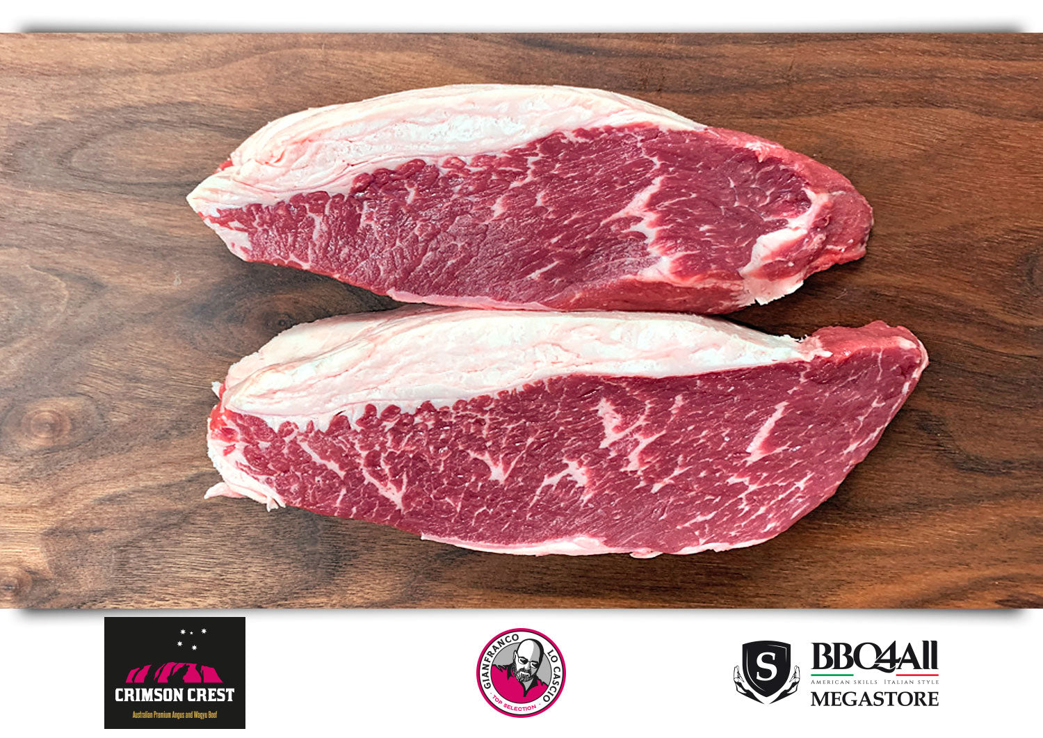 RUMP CAP (PICANHA) STEAK AUS CRIMSON CREST 3+ Black Angus