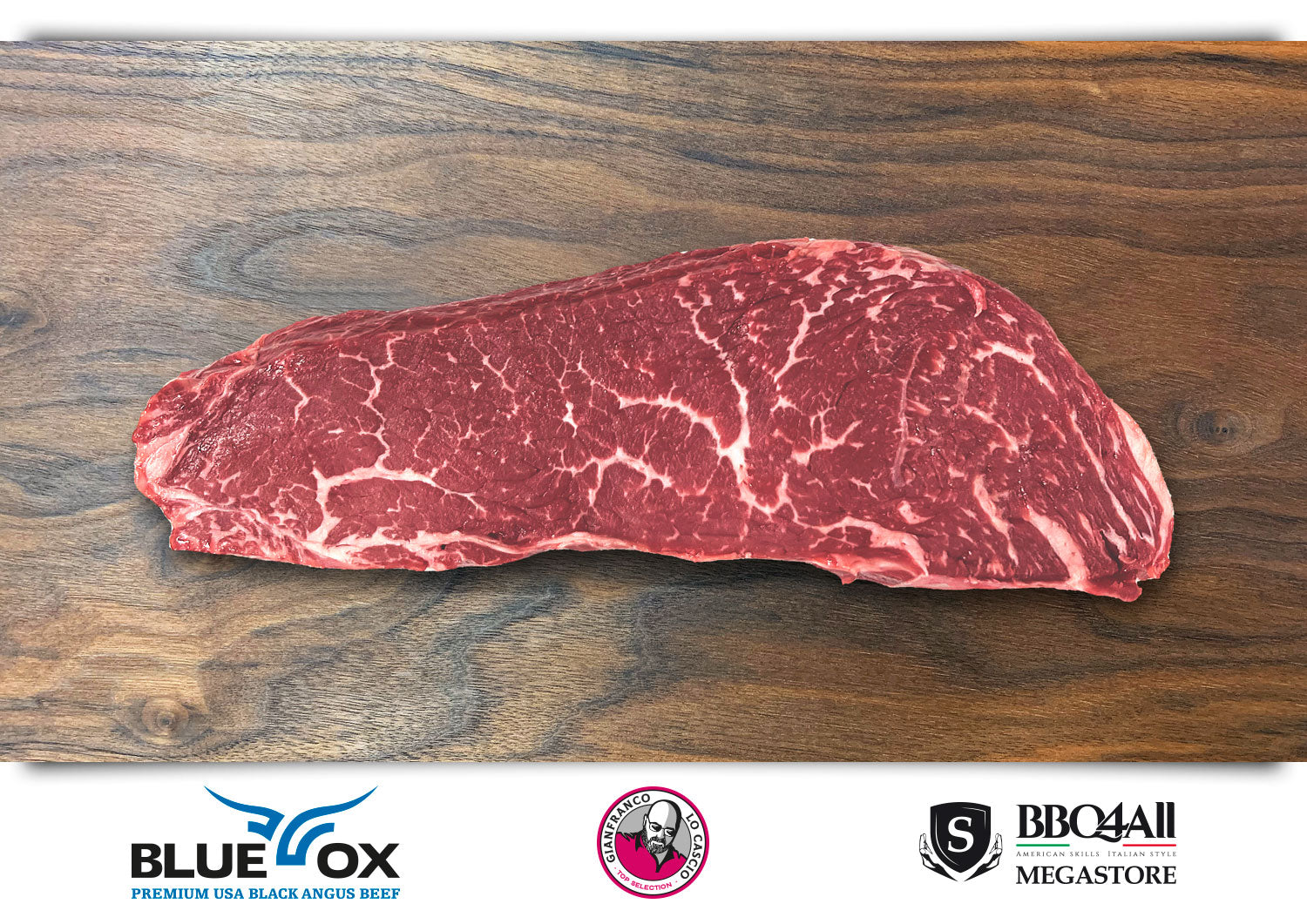 RUMP STEAK USA BLUE OX PRIME Black Angus