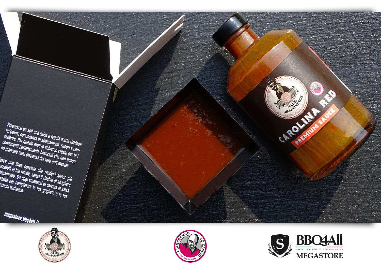 salsa per Pulled Pork Carolina Red Megastore di BBQ4ALL