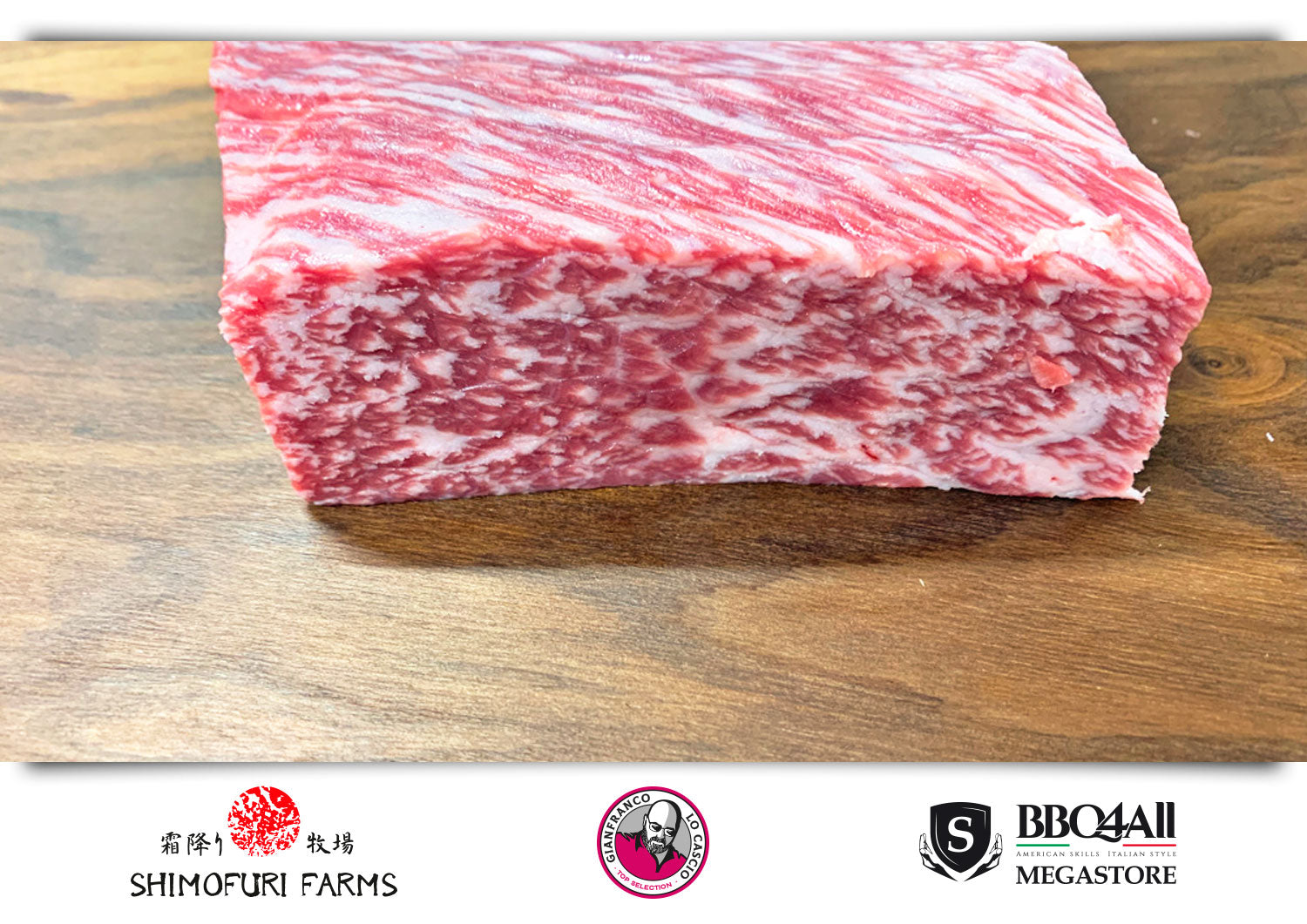 "Sashimi Grade" Shimofuri Farms Wagyu Japanese Black