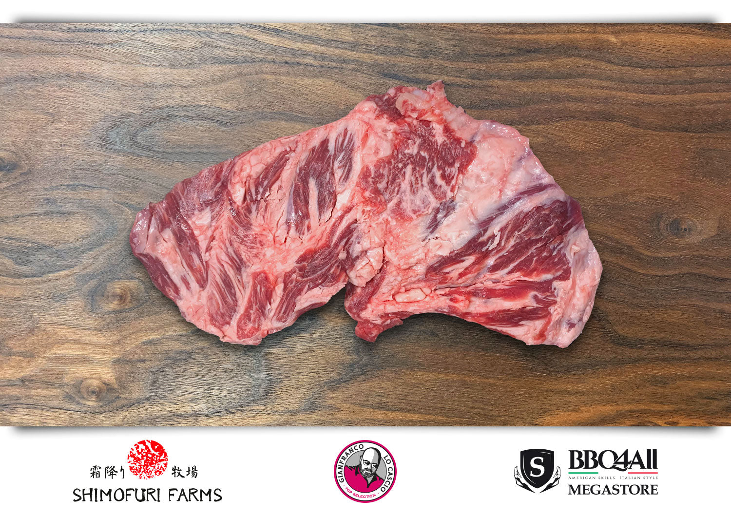 Spider Steak Shimofuri Farms Wagyu Japanese Black