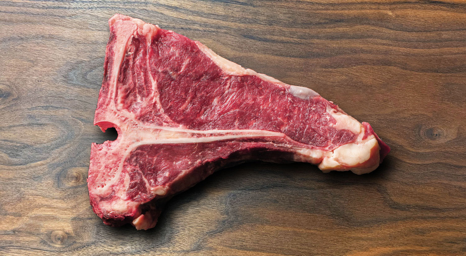T-Bone Steak Canadian Bison Red Maple