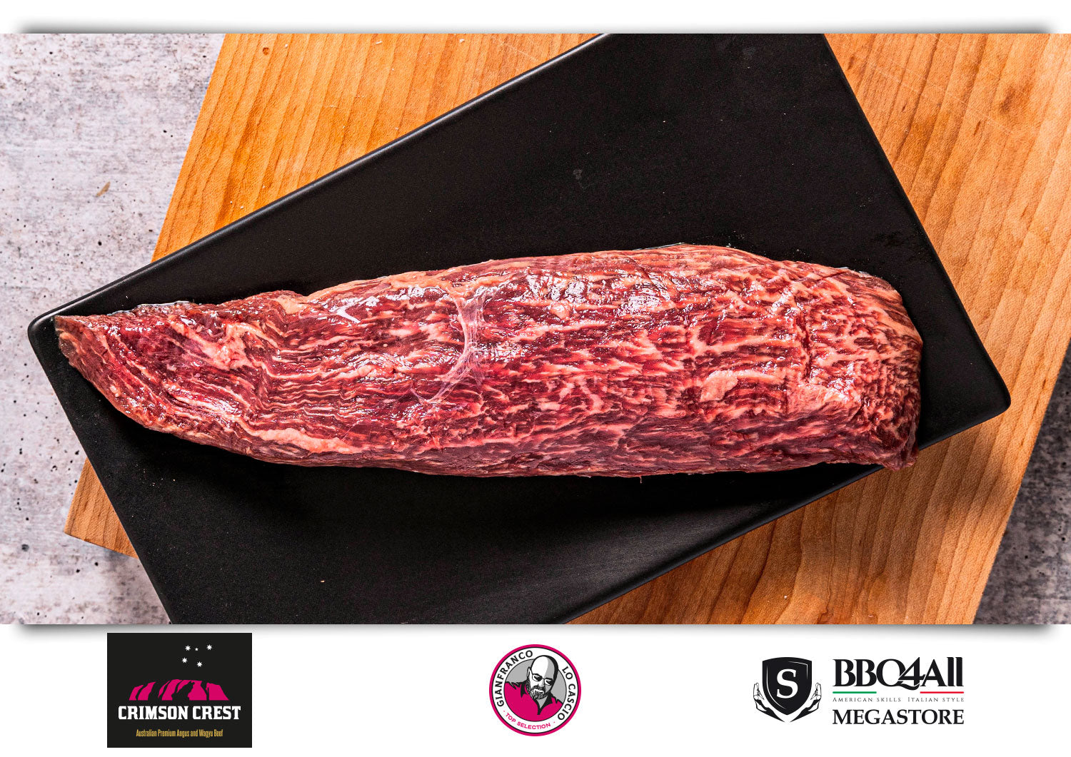 Teres Major 1x1 AUS Crimson Crest 6+ Wagyu F1 Crossbred