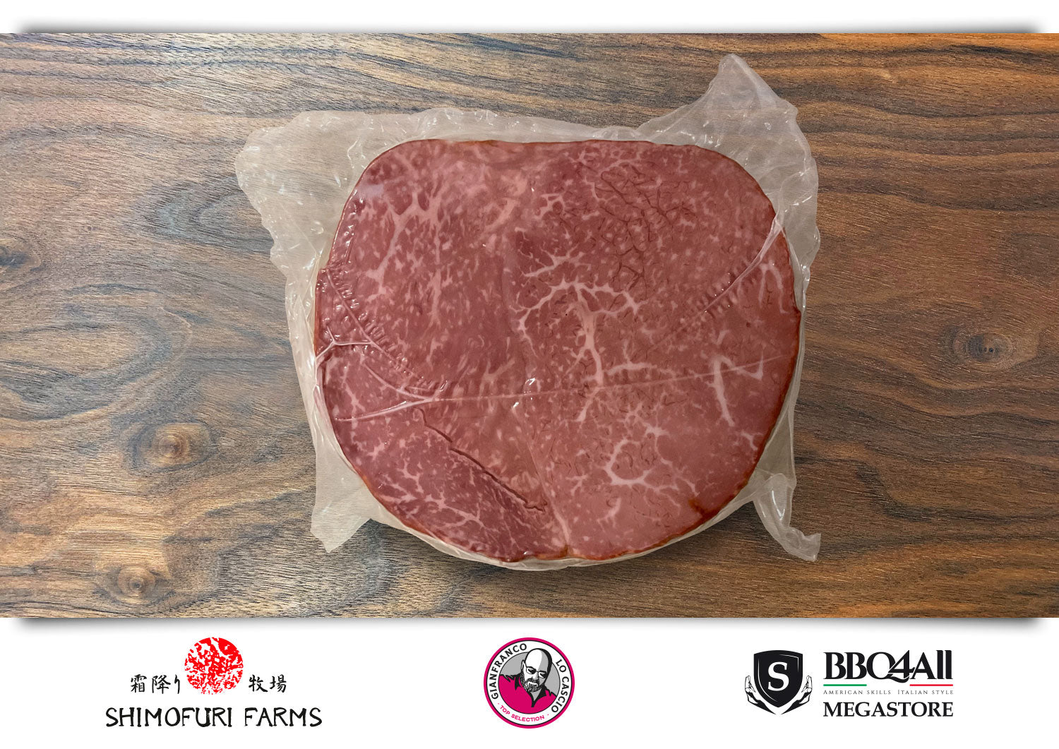 Shimofuri Smoked Japanese Wagyu Toast Ham - BBQ4All Smoked Premium Charcuterie
