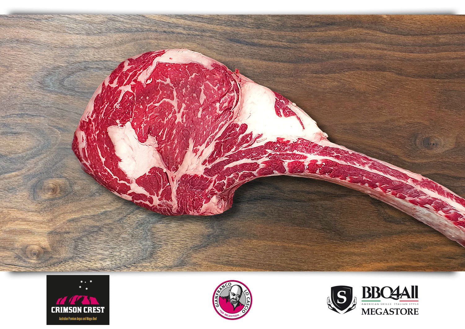 Tomahawk Steak Aus Crimson Crest 3+ Black Angus