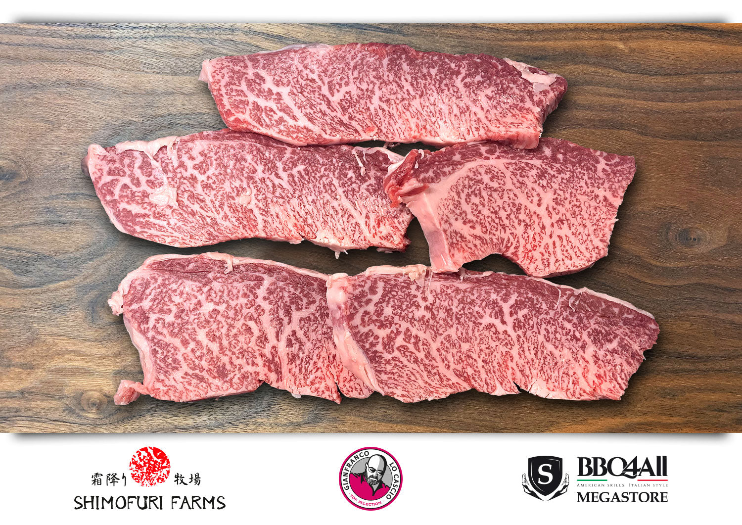 TomoSankaku TRITIP Japan Shimofuri Farms Wagyu Japanese Black