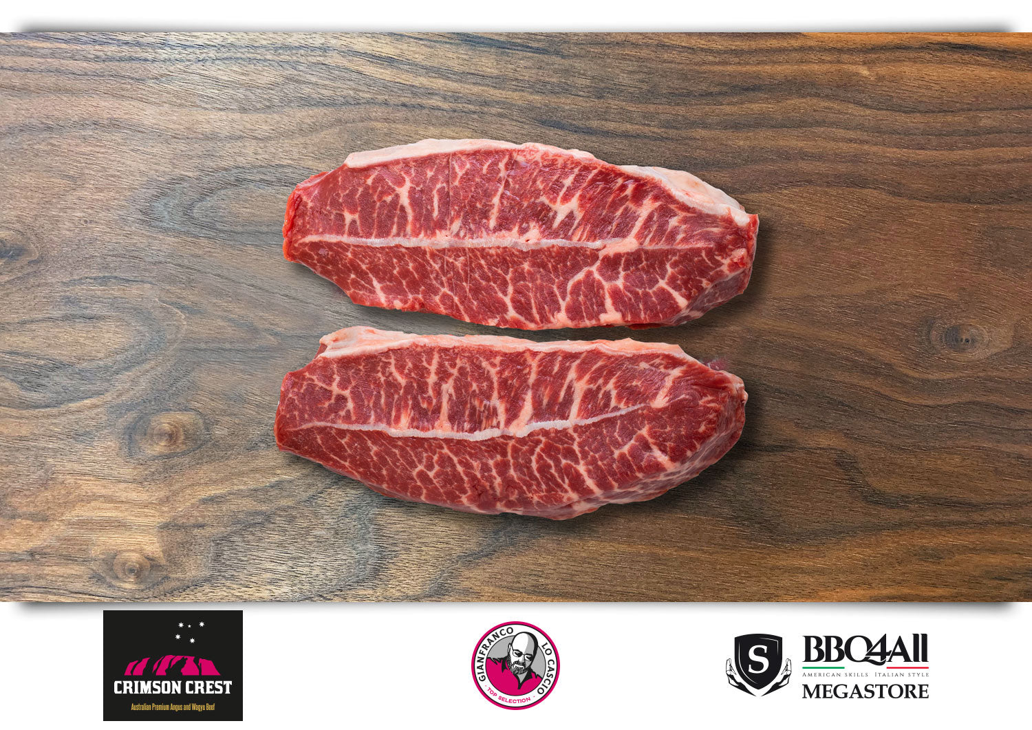 Top Blade Steak AUS Crimson Crest 3+ Wagyu F1 Crossbred