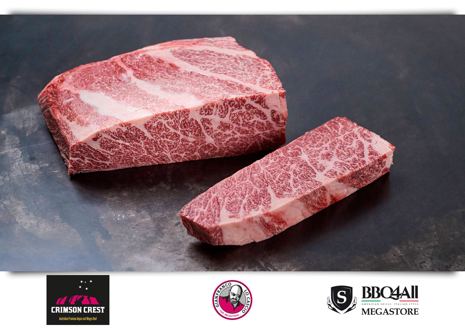 Denver Steak AUS Crimson Crest 5+ Wagyu F1 Crossbred